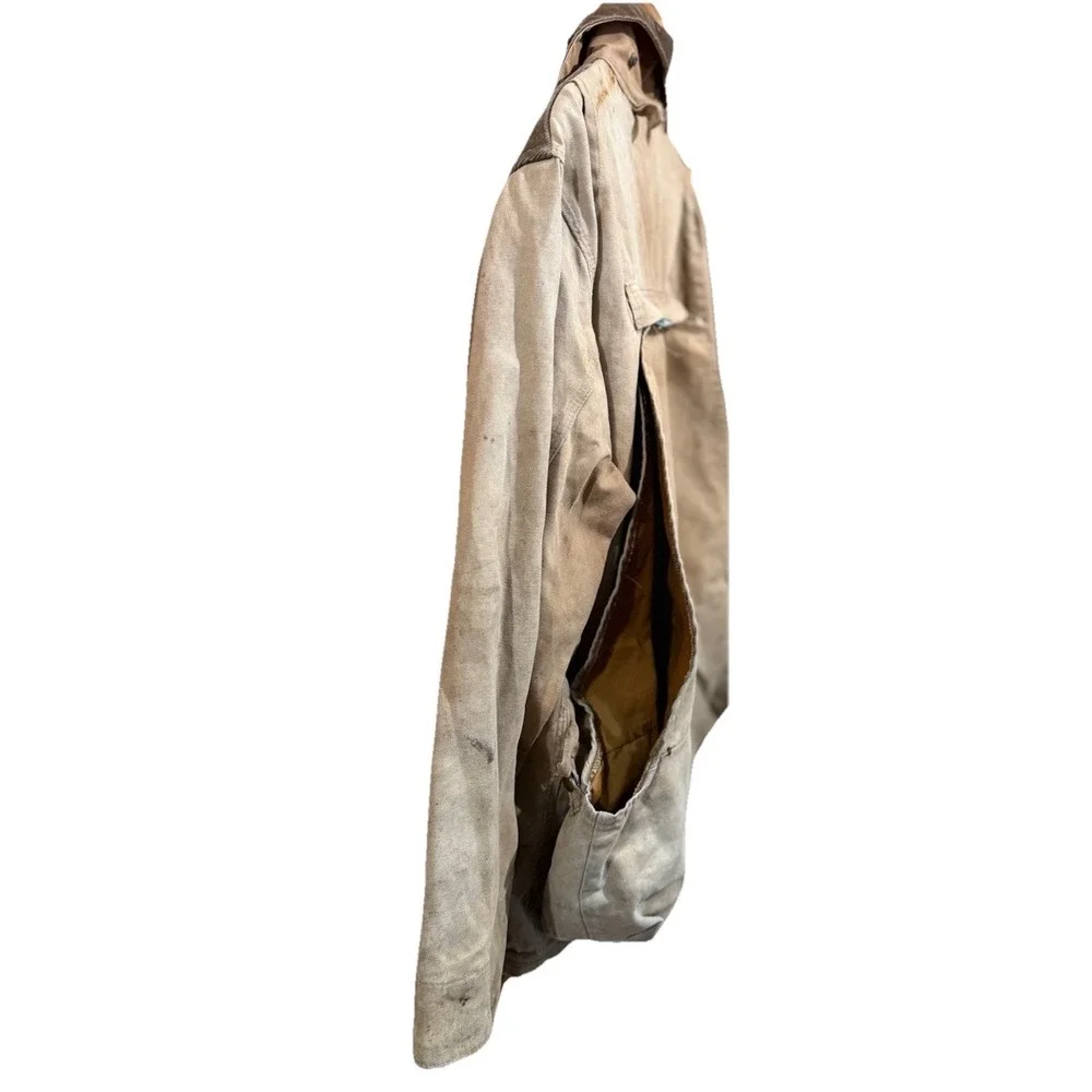 Carhartt Vintage Hunting Shooting Jacket Large‎ DBL Shoulder Detachable Large